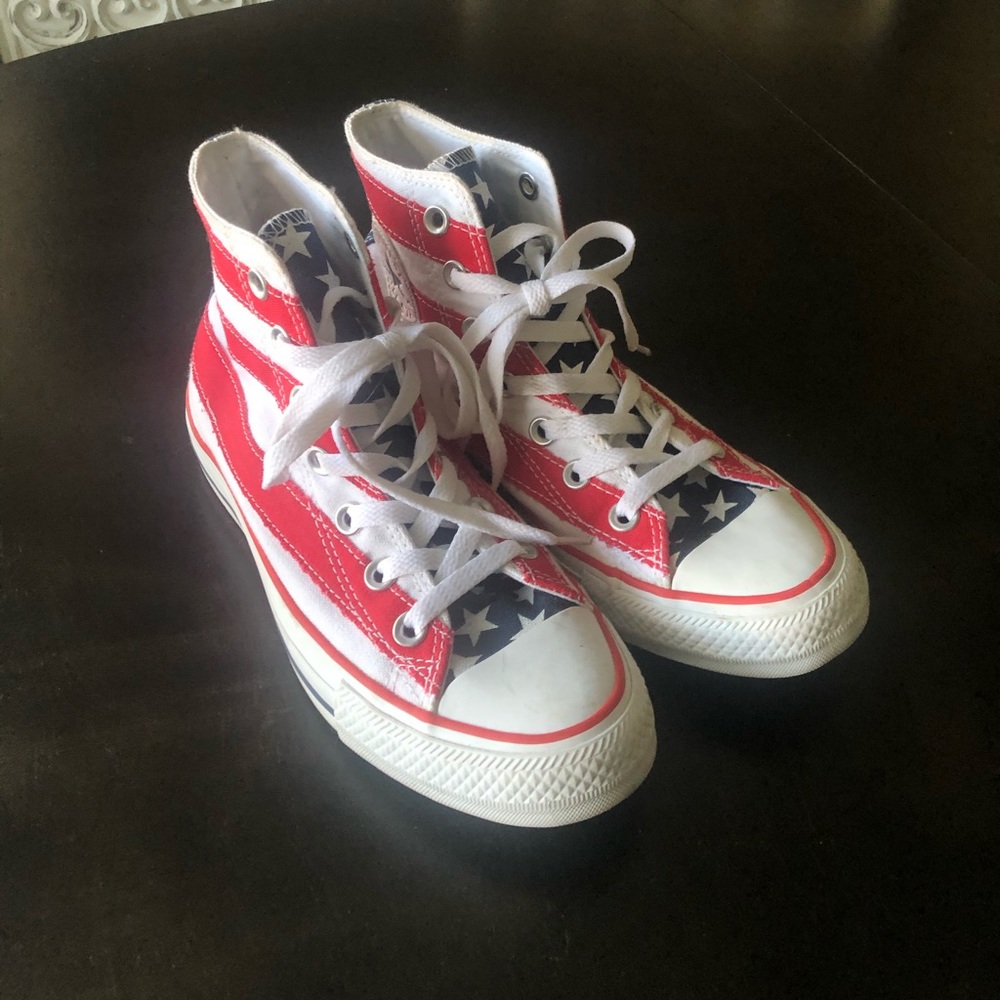 American Flag Converse